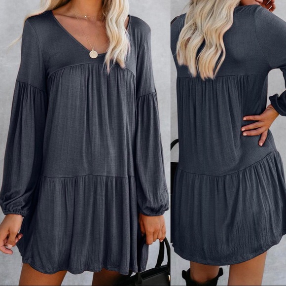 Infinity Raine Dresses & Skirts - ✨LAST ONE✨STAY SWEET TIERED TUNIC DRESS